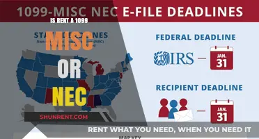 Rent Payments: 1099-MISC or 1099-NEC for Landlords and Tax Reporting