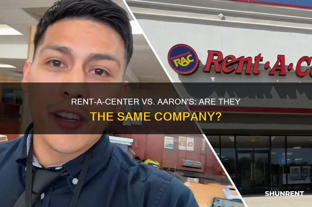 is rent a center and aaron