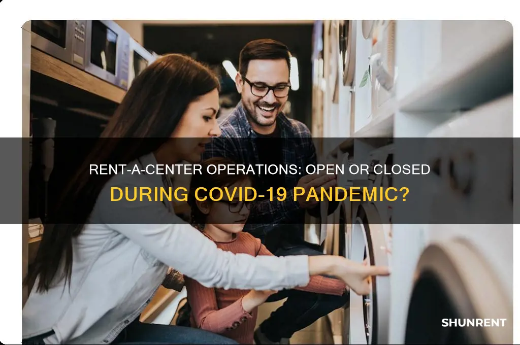 is rent a center open during covid 19