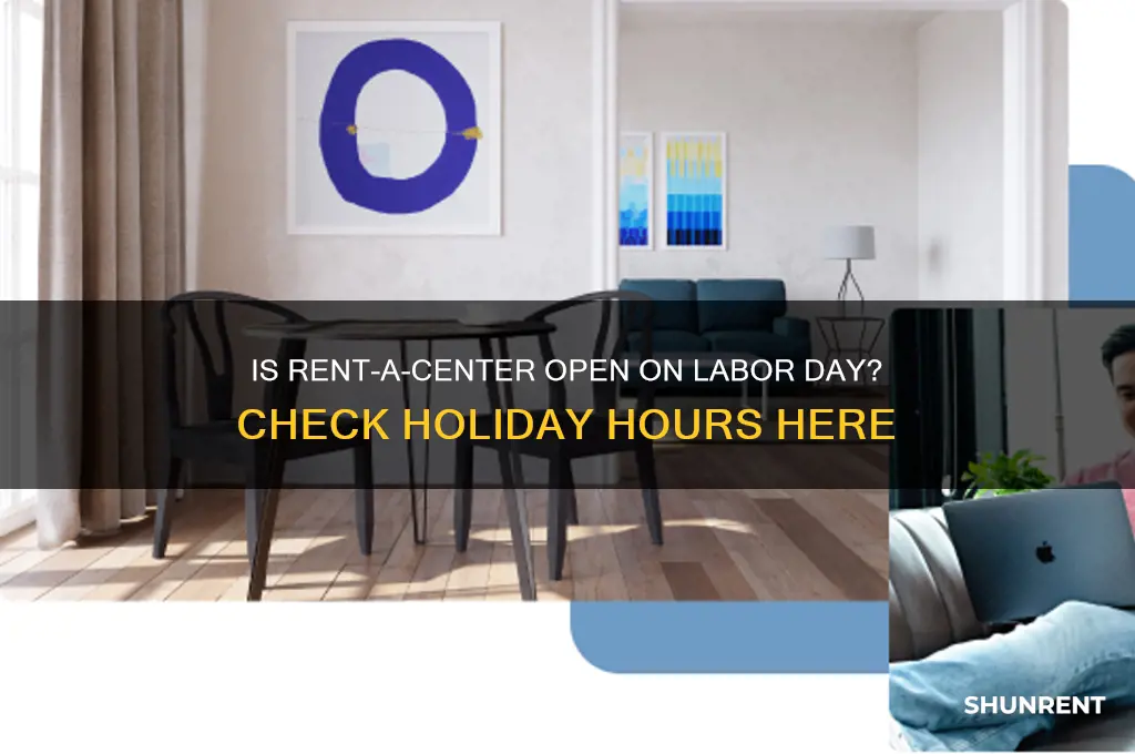 is rent a center open labor day