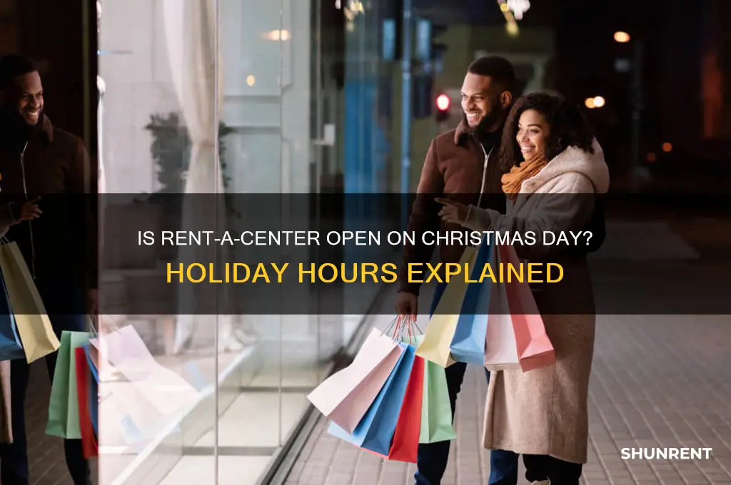 is rent a center open on christmas day
