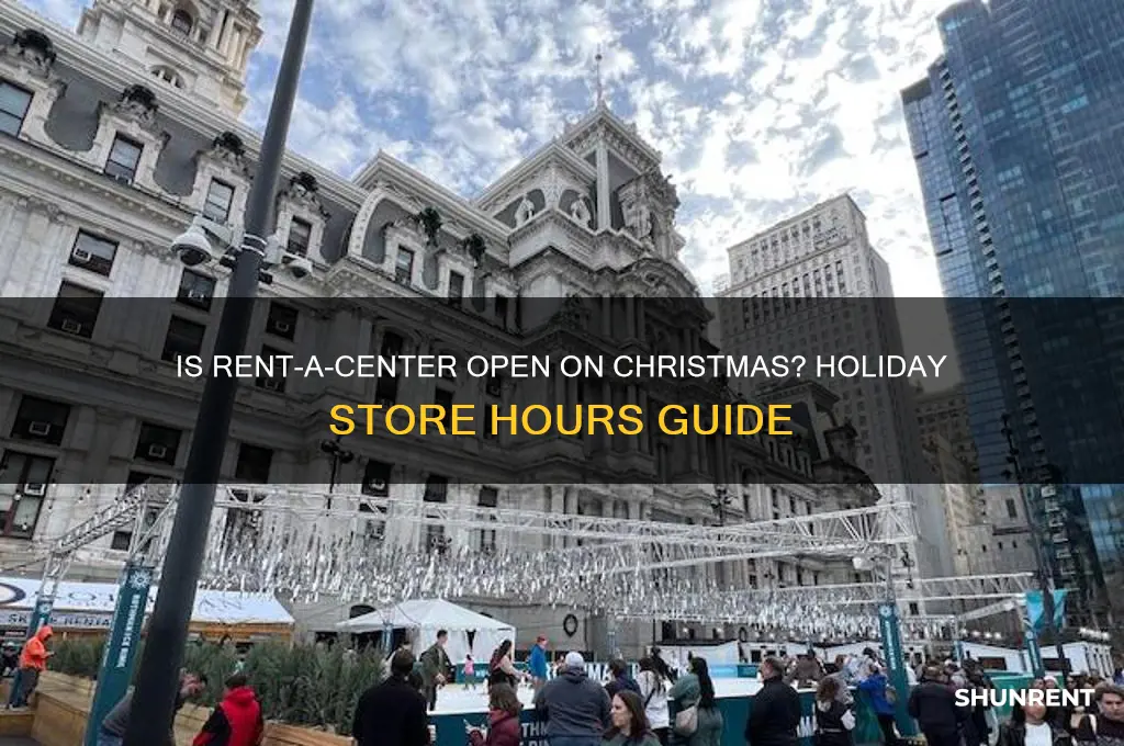 is rent a center open on christmas