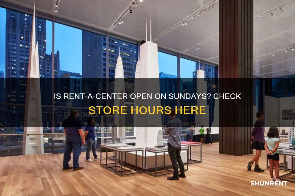 is rent-a-center open on sundays
