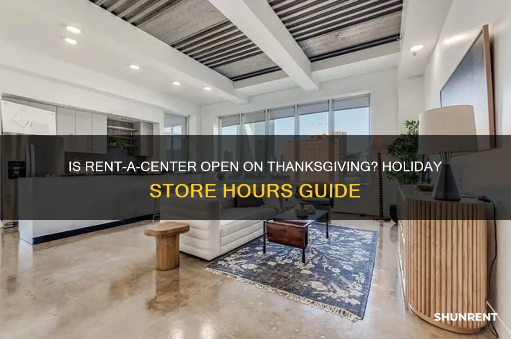 is rent a center open on thanksgiving