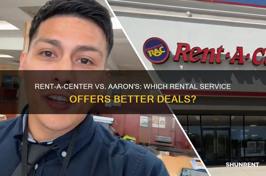 is rent a center or aaron