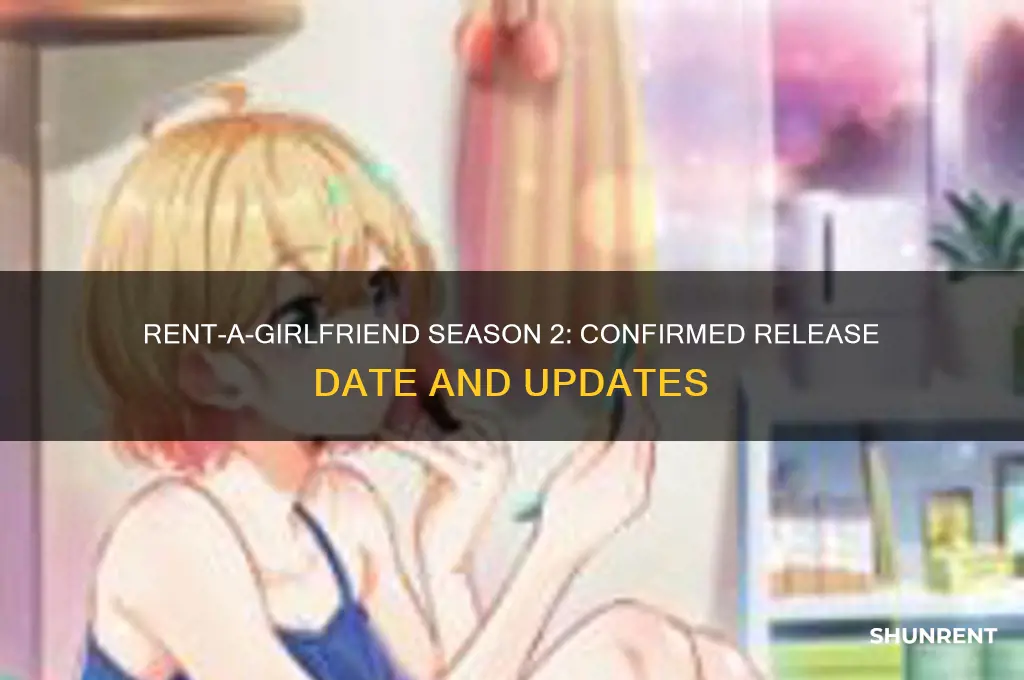 is rent a girlfriend have season 2
