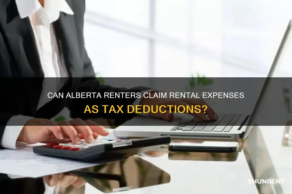 is rent a tax deduction in alberta
