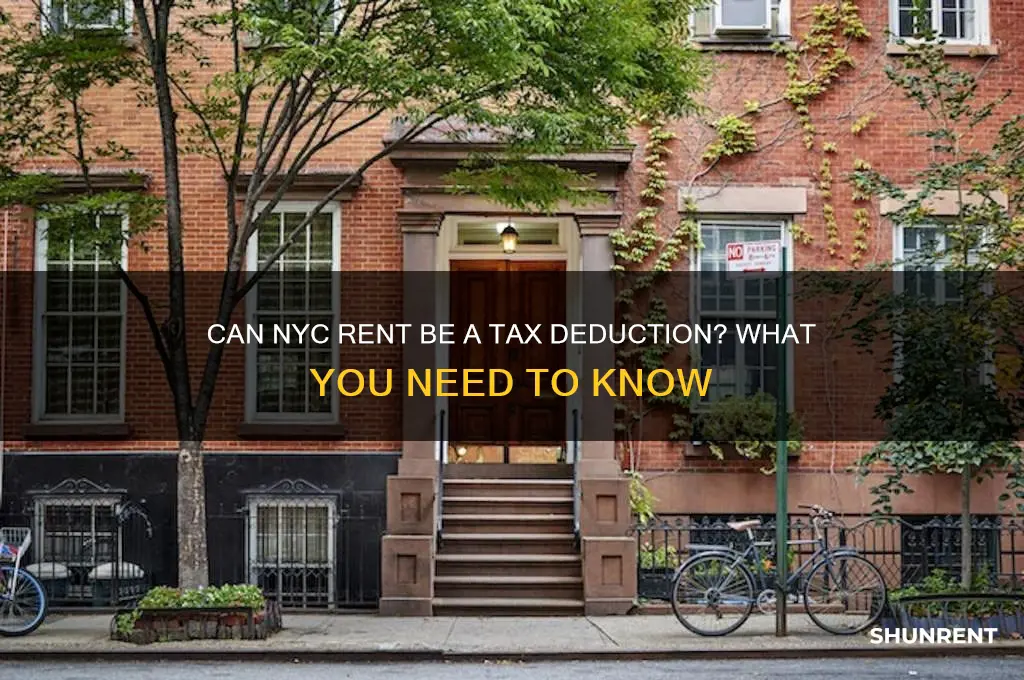 is rent a tax write off nyc