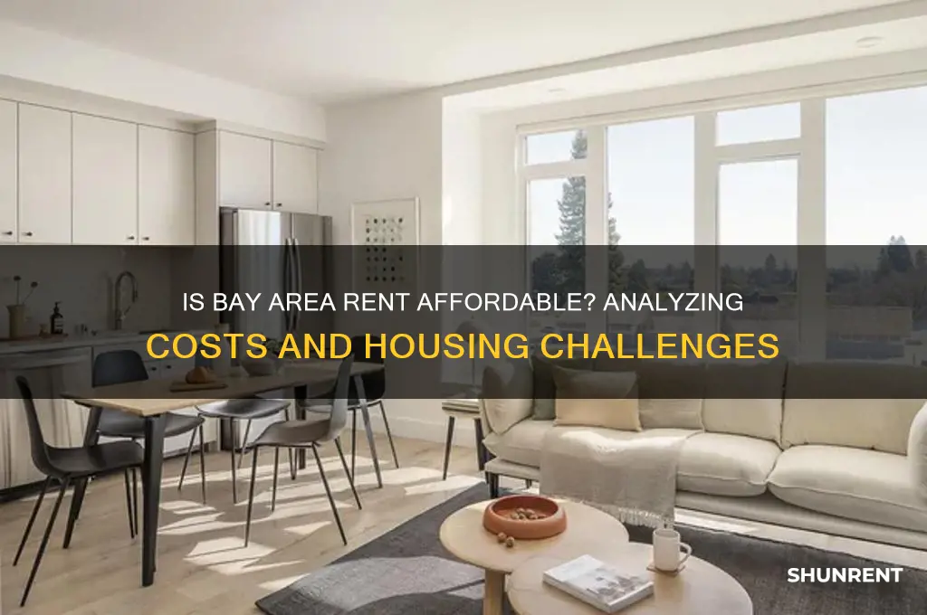 is rent affordable in the bay area