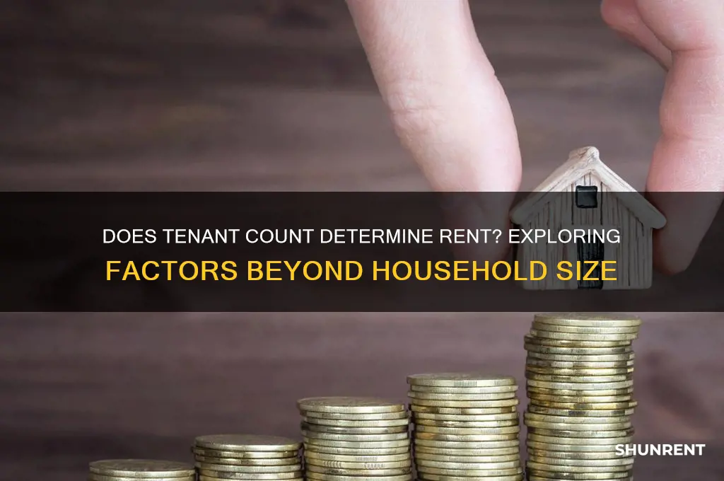 is rent always based on amount of people
