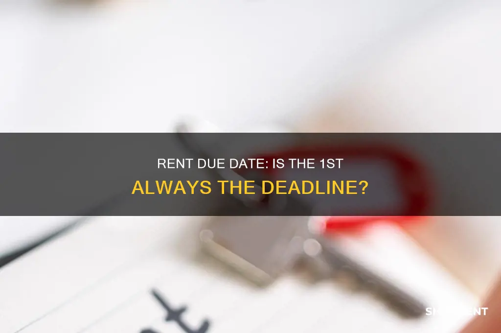 is rent always due on the 1st