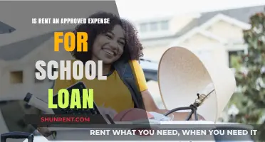 Is Rent Tax-Deductible as an Approved Expense for Student Loans?
