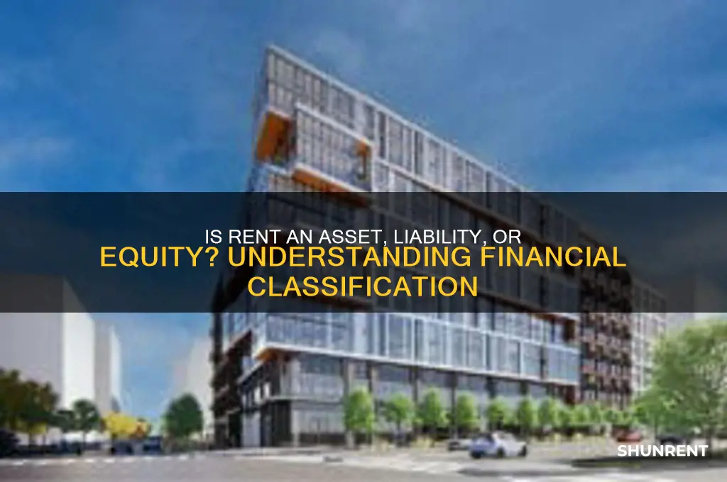 is rent an asset liability or equity