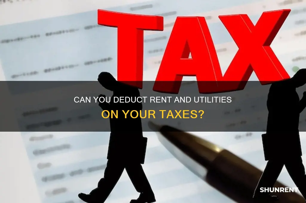 is rent and utilities a dduction on taxes