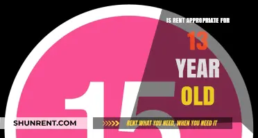 Is Rent Suitable for 13-Year-Olds? Exploring Age-Appropriate Content