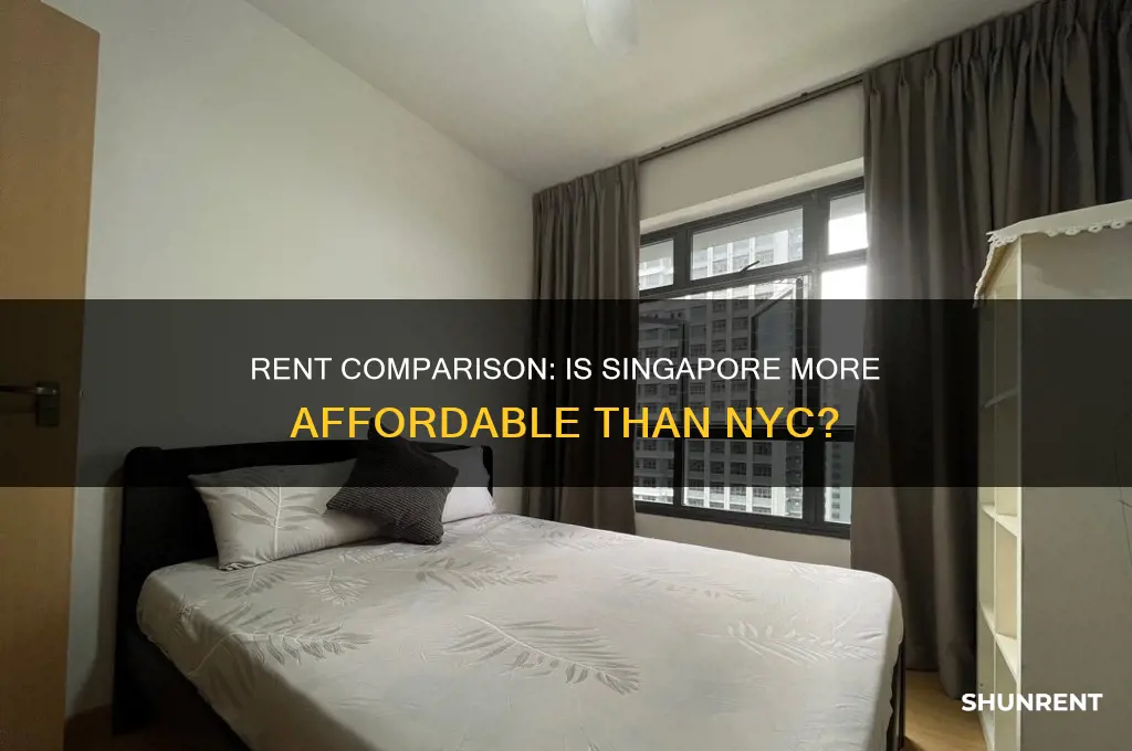 is rent cheaper in singapore than nyc