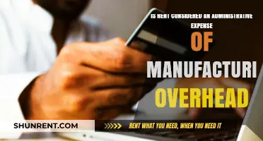 Is Rent an Administrative Expense or Manufacturing Overhead?