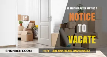Rent Due After Notice to Vacate: What Tenants Need to Know