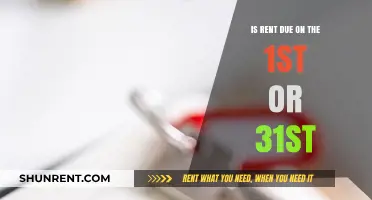 Rent Due Dates: Understanding the 1st and 31st