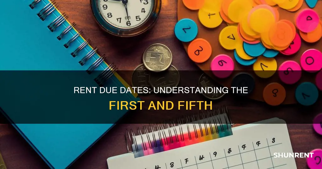 is rent due on the 1st or 5th