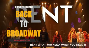 Will Rent Return to Broadway? Exploring the Revival Possibilities