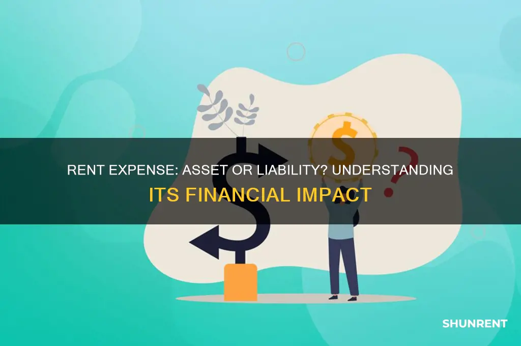 is rent expense an asset or liability