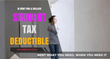 Can College Students Deduct Rent on Taxes? A Guide