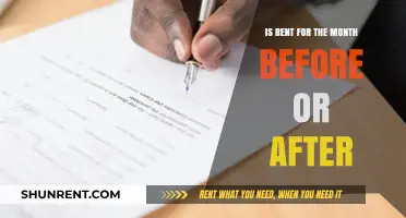 Rent Payment Timing: Understanding Whether It's for the Month Before or After