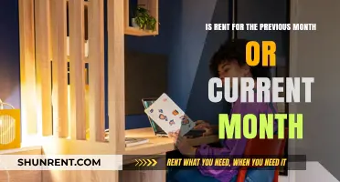 Rent Payment Confusion: Previous Month vs. Current Month Explained