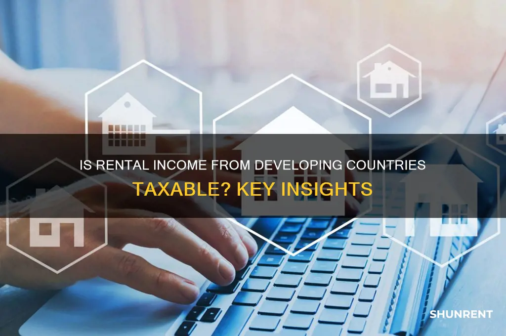 is rent from a 3rd world country considered income