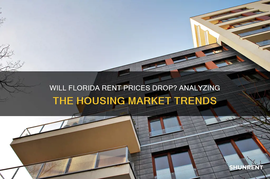 is rent going to go down in florida