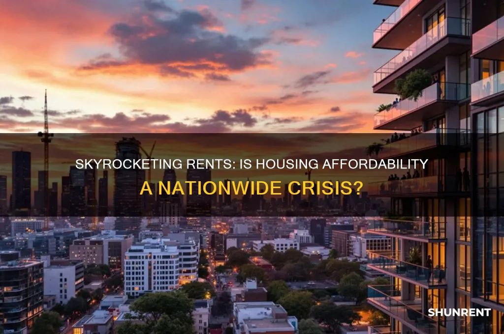 is rent high every where in country