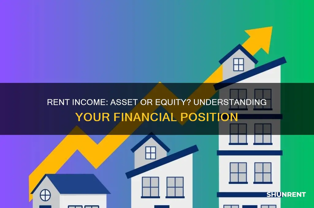 is rent income an asset or equity