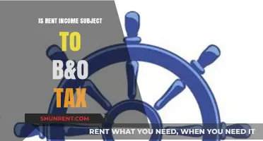 Is Rent Income Subject to B&O Tax? Key Insights