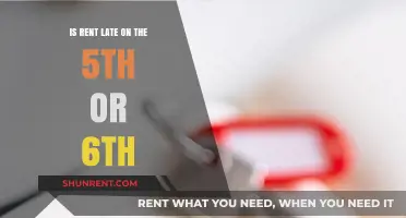 Rent Due Dates: Late on the 5th or 6th?