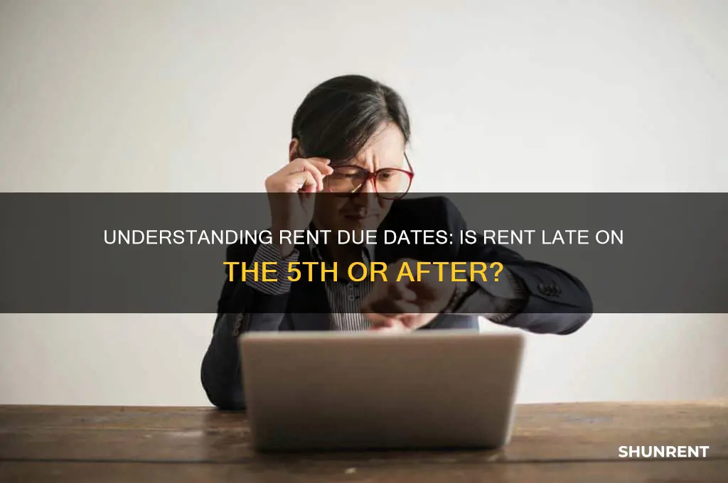 is rent late on the 5th or after