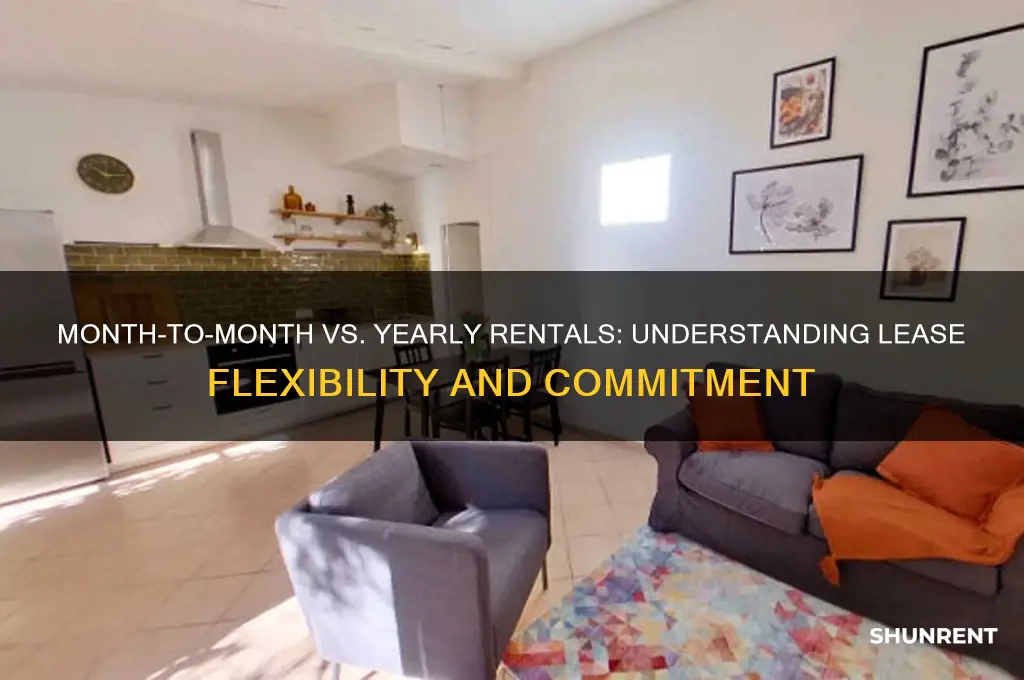 is rent month to month or year to year