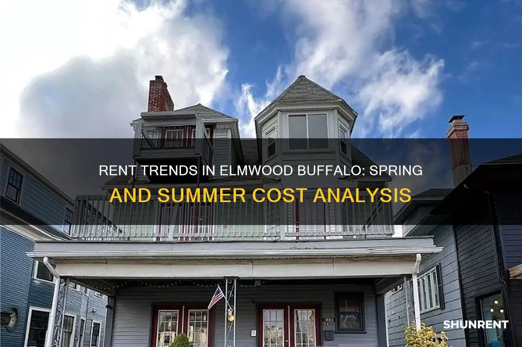 is rent more expensive in springand summer elmwood buffalo