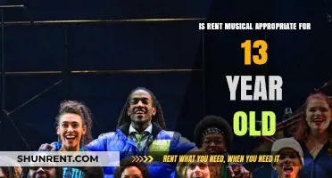 Is Rent Musical Suitable for 13-Year-Olds? A Parent's Guide