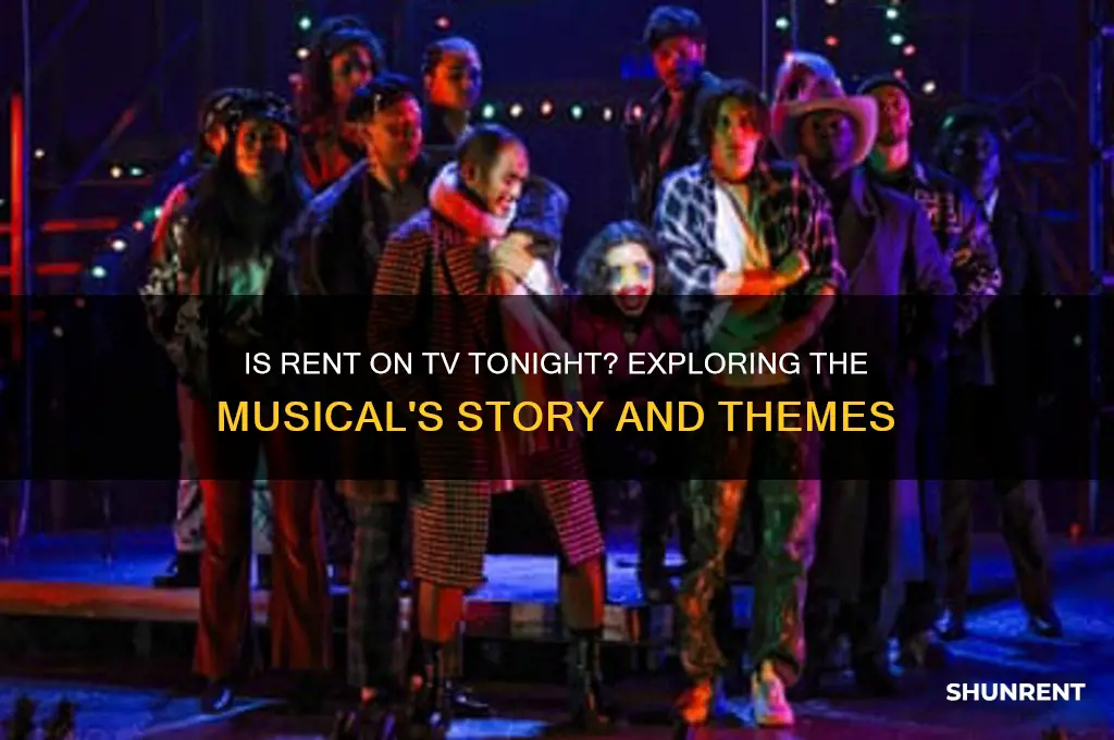 is rent on tv tonight what is it about