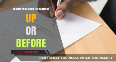 When to Pay Rent: Before or After the Month Ends?