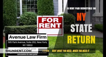 Is Rent Paid Deductible on Your NY State Tax Return?