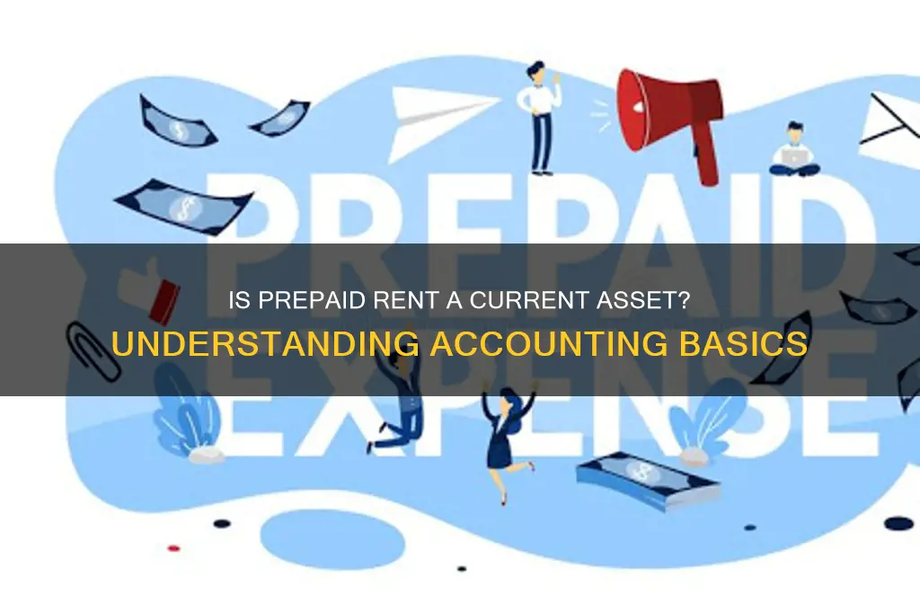 is rent paid in advance a current asset