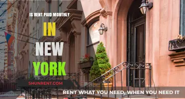 Monthly Rent Payments: The Standard Practice in New York City