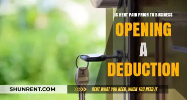 Can Pre-Opening Rent Payments Be Deducted for New Businesses?