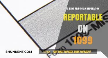 Is Rent Paid to Corporations Reportable on a 1099 Form?