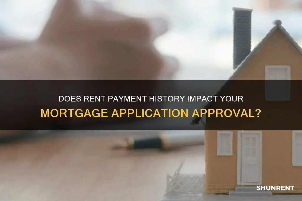 is rent payments considered for a mortgage application