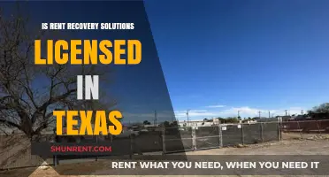Is Rent Recovery Solutions Licensed in Texas? A Comprehensive Guide