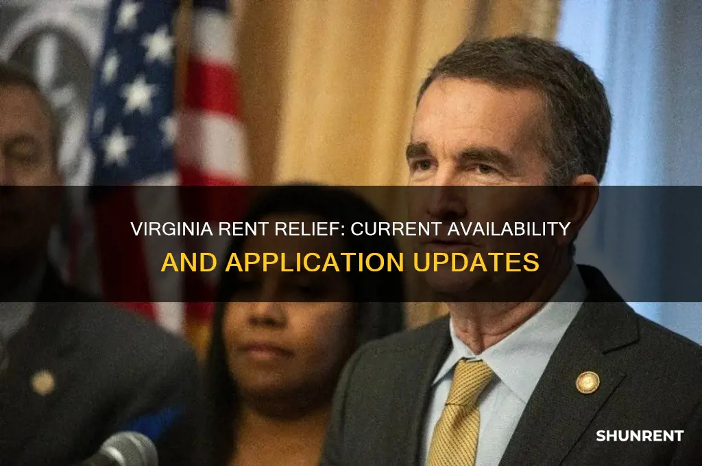 is rent relief still available in virginia