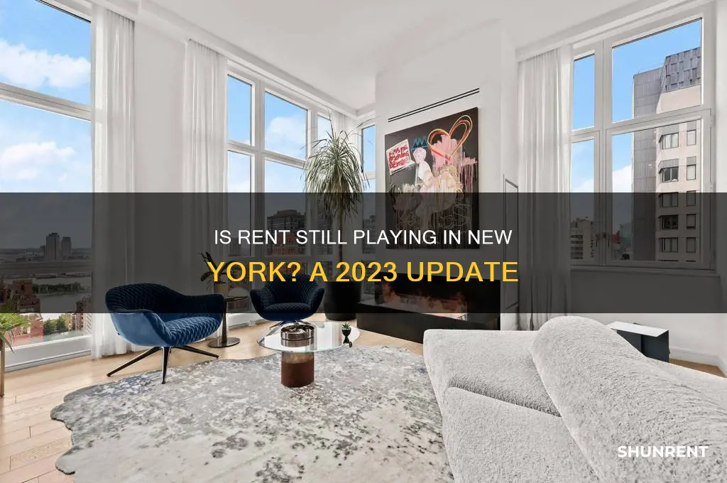 is rent still playing in new york